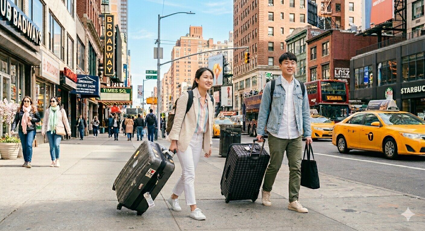[제이지투어] 여행 가볍게! 뉴욕 짐보관 서비스 (소호/타임스퀘어) NY6