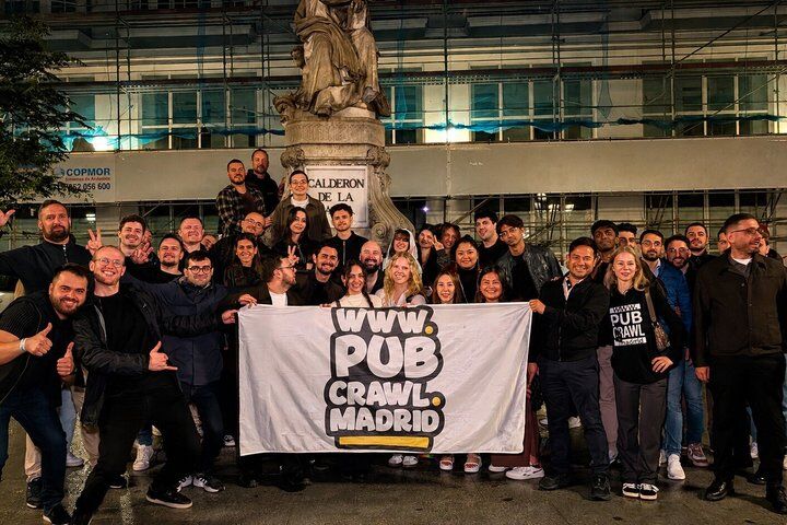 Madrid Pub Crawl : 클럽 입장, 바 & 샷
