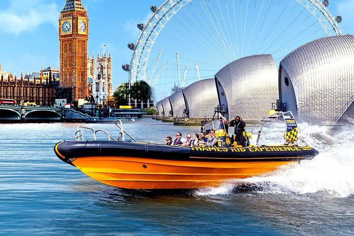 스피드보트 크루즈 투어 : Embankment OR Westminster Pier - 70분