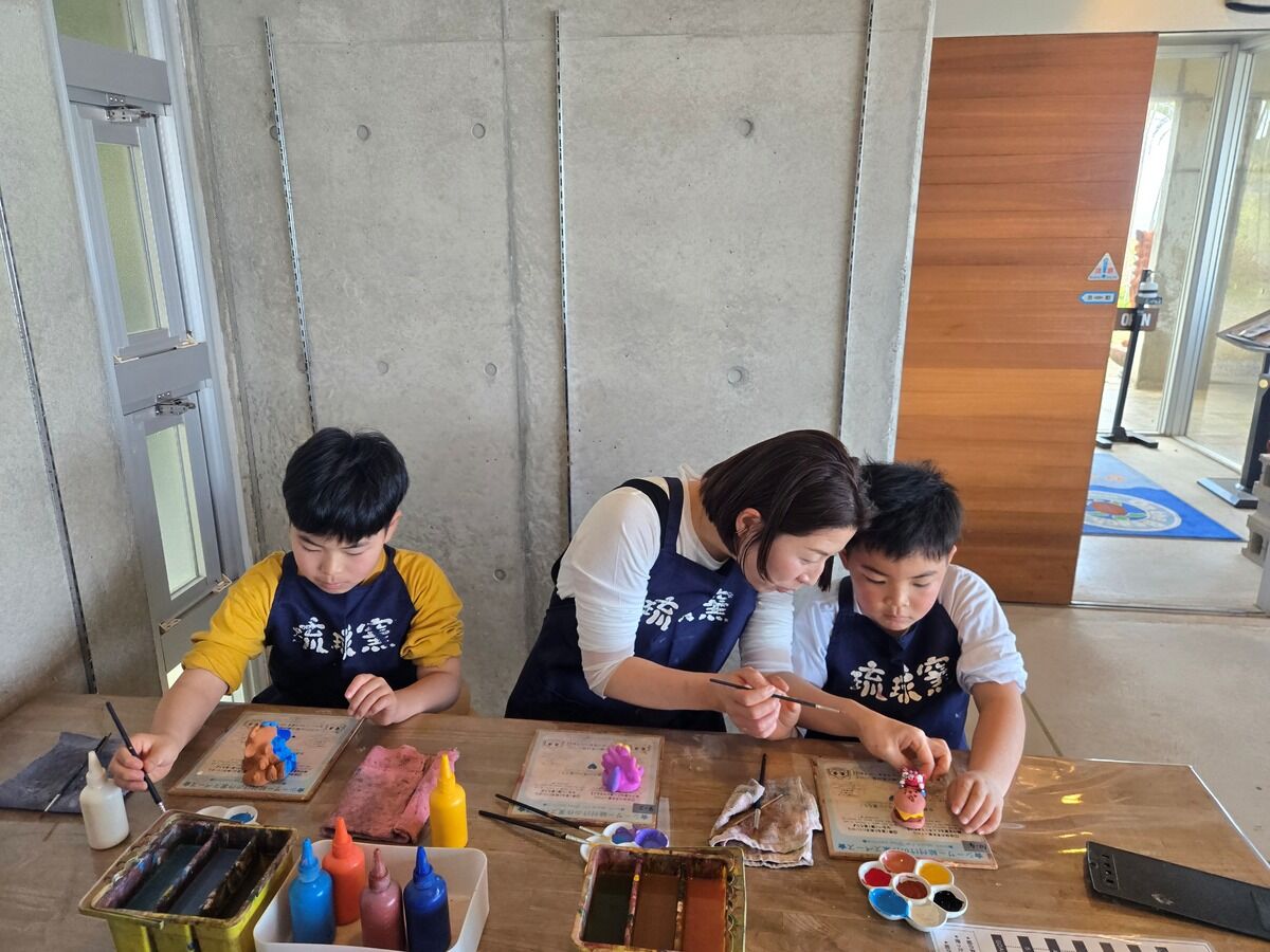 [오키나와 인기체험] 류큐가마 시사 만들기 체험 | 시사(오키나와 사자상) 만들기 체험 상세 이미지 6