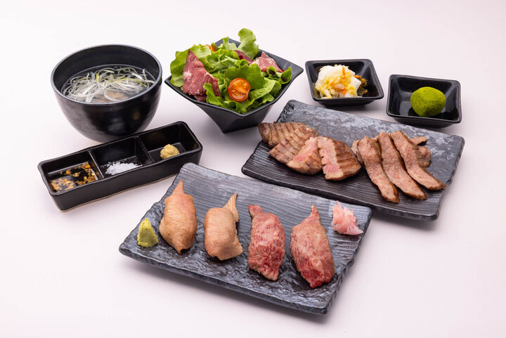 후쿠오카 맛집 - [스테이크] 리큐 사쿠라마치 구마모토점 | 규탄·센다이규 스테이크 코스