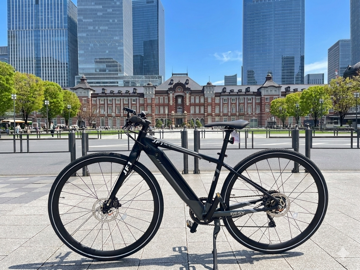 [도쿄 인기체험] 마루노우치 Bike&Run | 전동자전거 대여+체성분 측정 상세 이미지 4