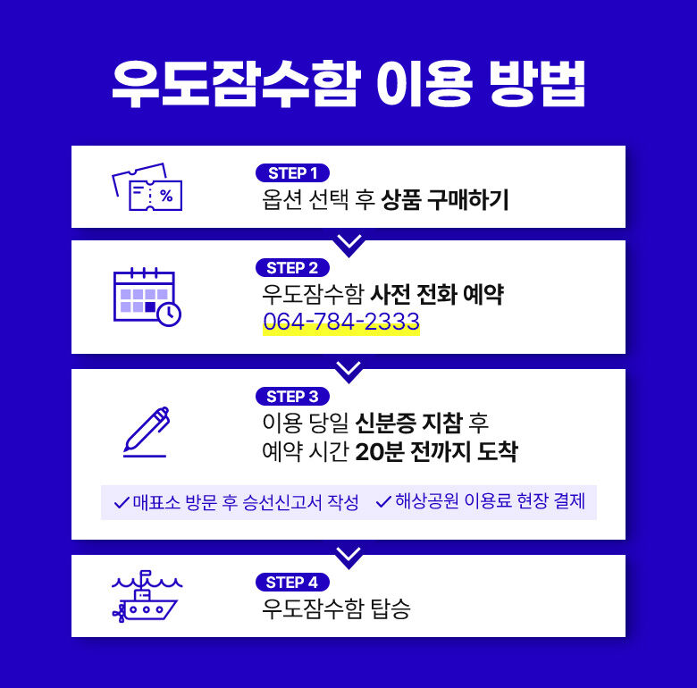 해저와인과 함께하는 우도잠수함+심쿵혜택 상세 이미지 3