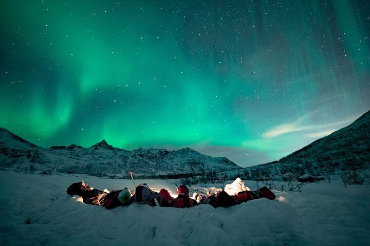 Tromso Aurora Hunt with Bonfire, 식사, 겨울복 및 사진-i