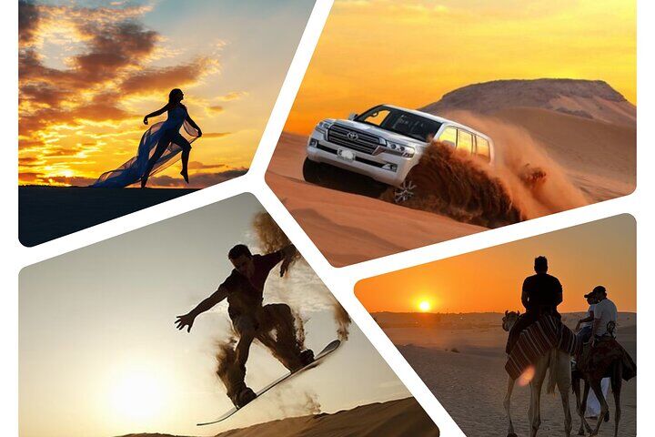 카타르 일몰 사막 사파리: Dune Bashing & Golden Sands 모험-i