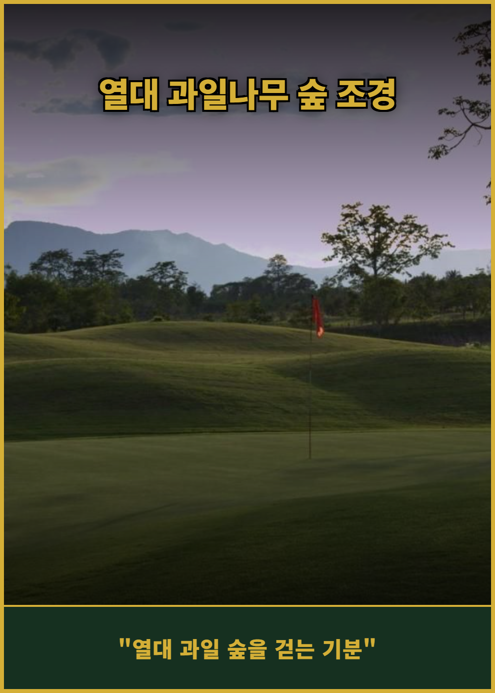 [태국 치앙마이] 메조 골프 리조트 앤 스파 (그린+카트+캐디) 상세 이미지 5