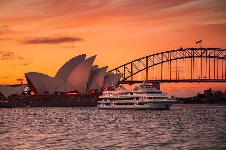 시드니 하버 3 - 코스 Early Dinner Cruise from Darling Harbour-i