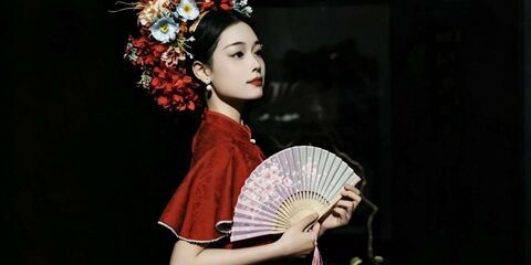 샤먼 체험·액티비티 - 簪花 헤어핀 플라워 스타일링 + 전통 의상 사진 촬영 체험