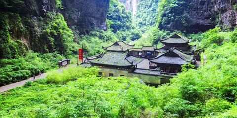 충칭 투어 - 우룽 카르스트 12시간 일일 투어 (영어 가이드 포함)