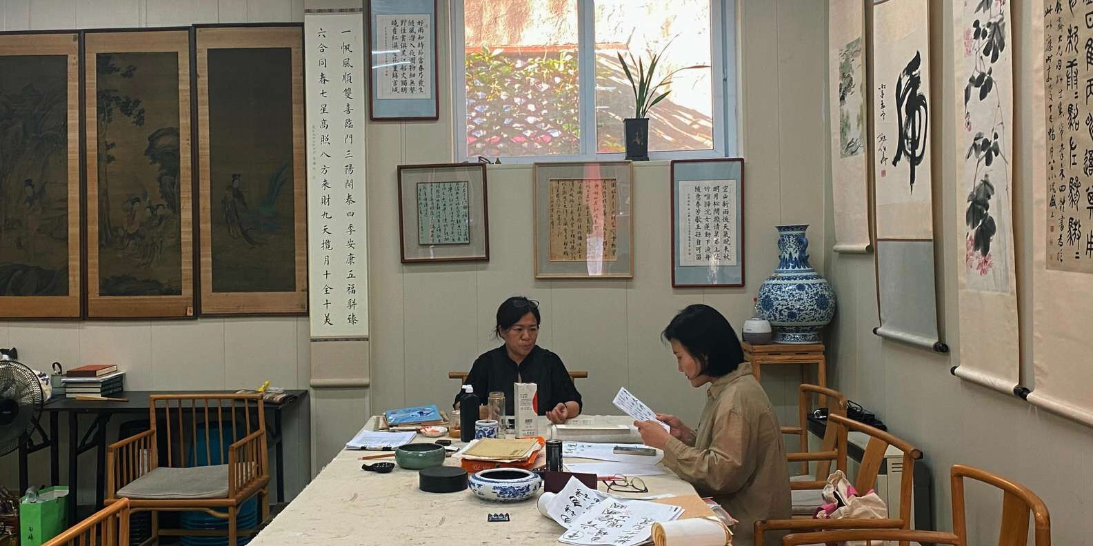 류리창 문화 거리 :: 서예·부채 그림·인장 조각 택1 체험