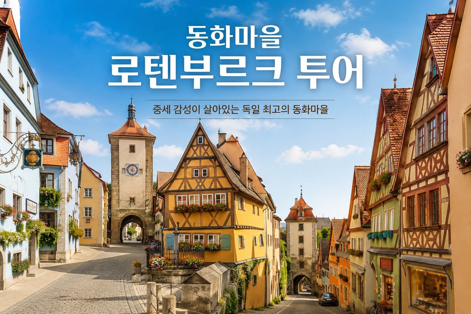 💓마크투어💓로텐부르크 여유롭게 즐기는 로맨틱가도 1도시  상세 이미지 10