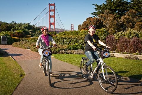 샌프란시스코 투어 - 샌프란시스코 Golden Gate To Sausalito Bike Tour