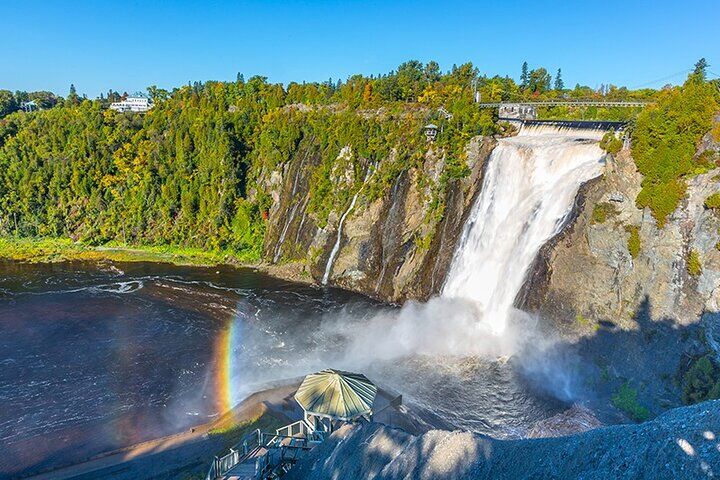 몬트리올에서: 퀘벡 시티 & 몬트모렌시 폭포(Quebec City & Montmorency Falls)