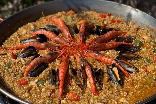바르셀로나에서 산그리아와 함께하는 루프탑 파에야 요리 클래스 경험 상세 이미지 1