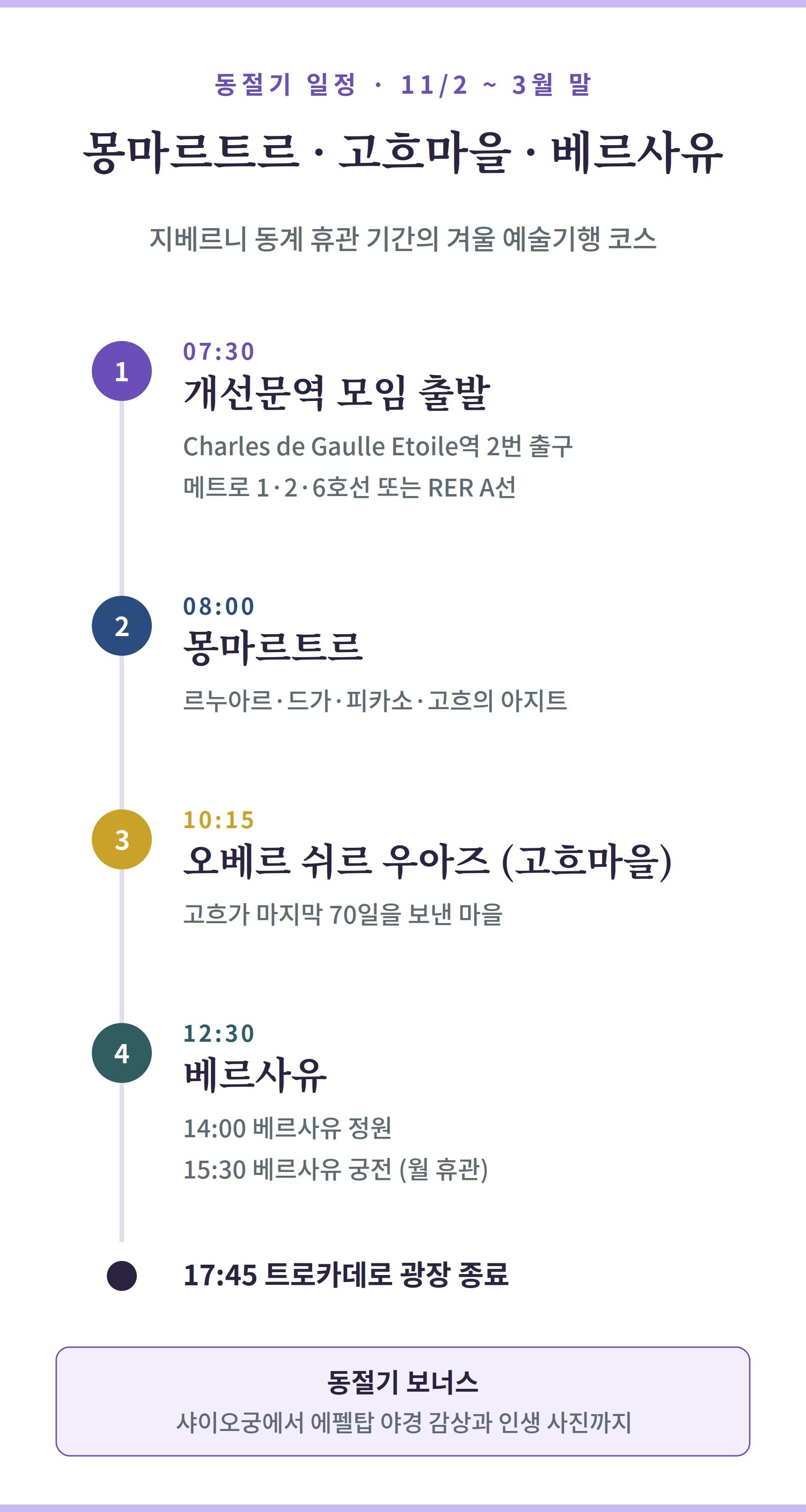 [프랑스인가여행사]💚지베르니.고흐마을.베르사유 투어[파리샘:프랑스 관광청&교통부 인가] 상세 이미지 7