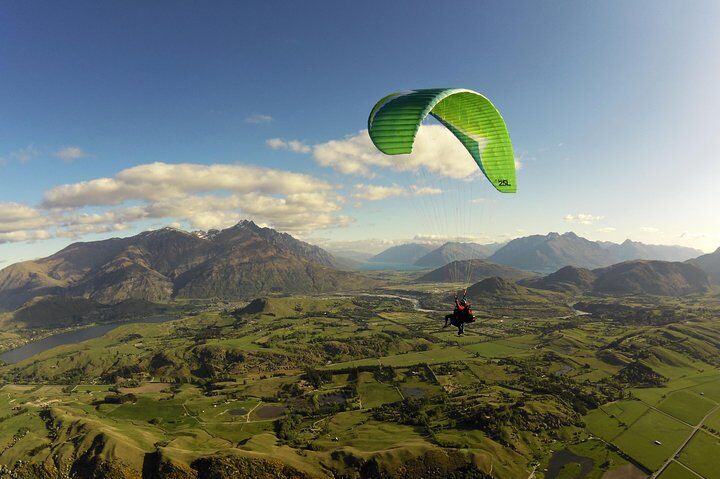 코로네트 피크(Coronet Peak)에서 Queenstown Tandem Paragliding