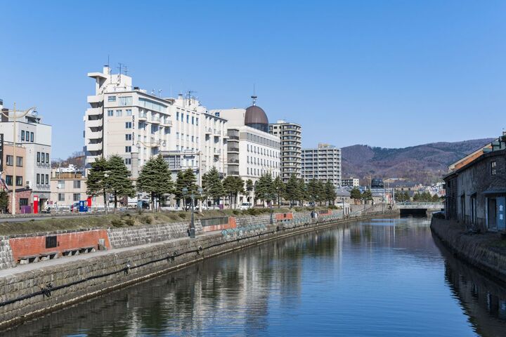[오타루 운하의 저녁 풍경] 북해도 낭만 여행 4일_[온천 2박/팁포함/게뷔페+주류 무제한]-i