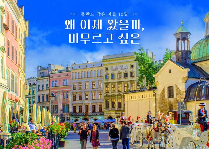 ■단풍시즌■ [왜 이제 왔을까, 머무르고 싶은] 폴란드 작은마을  10일-i