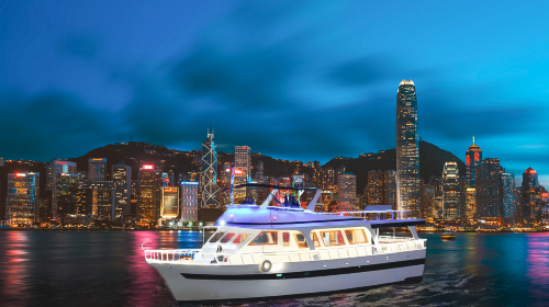 [홍콩] 빅토리아 하버 럭셔리 요트 크루즈 티켓