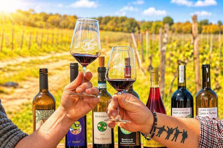 San Gimignano, Chianti 및 Siena에서 Montalcino 당일 치기