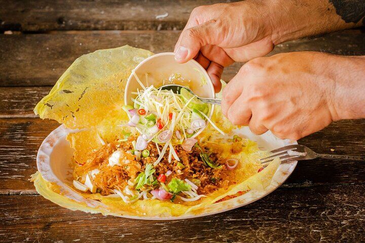 오래된 시암 방콕 음식 투어 15 + 맛보기