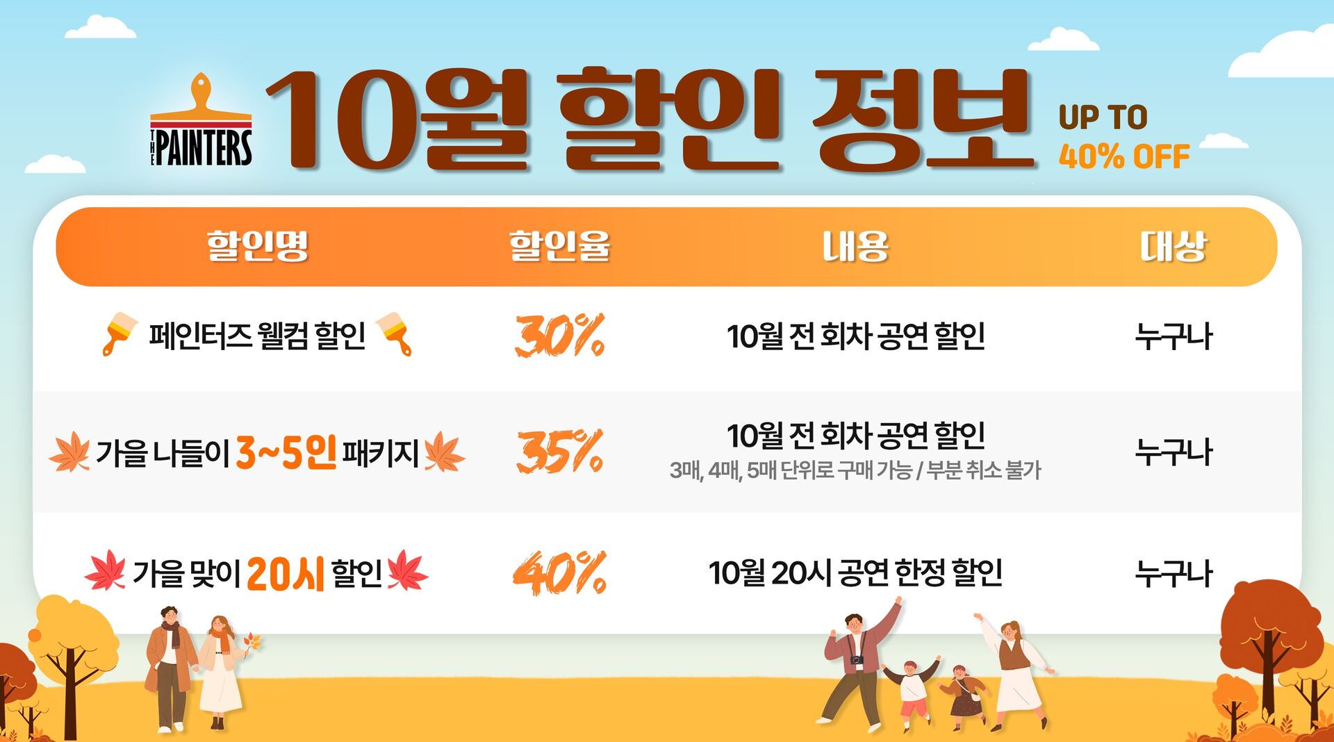 상상력과 창의력을 키워주는 마술같은 미술 공연 페인터즈 상세 이미지 1