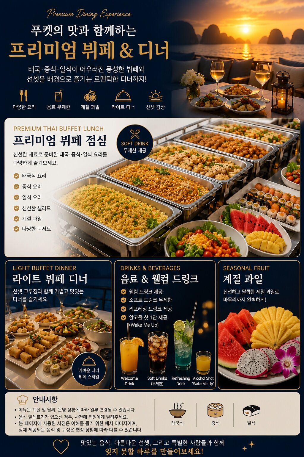 ✨ [푸켓] 시너리 제임스본드섬+홍섬+나카섬 럭셔리 선셋 크루즈 카타마란(팡아만 투어) 상세 이미지 5