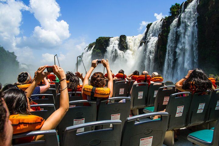 Iguazu Falls 투어, 보트 타기, 기차 및 사파리 트럭-i