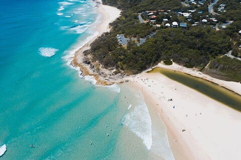 브리즈번 투어 - 브리스번(Brisbane) 출발 North Stradbroke Island Day Tour – 소규모 그룹