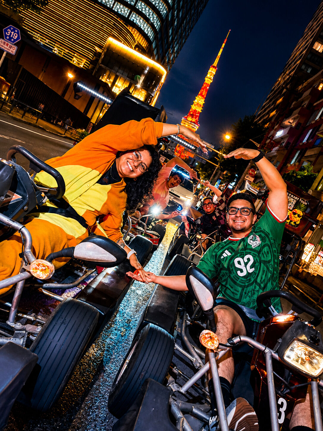 스크램블 카트(SCRAMBLE KART): 도쿄 시부야에서의 스트리트 고카트 체험