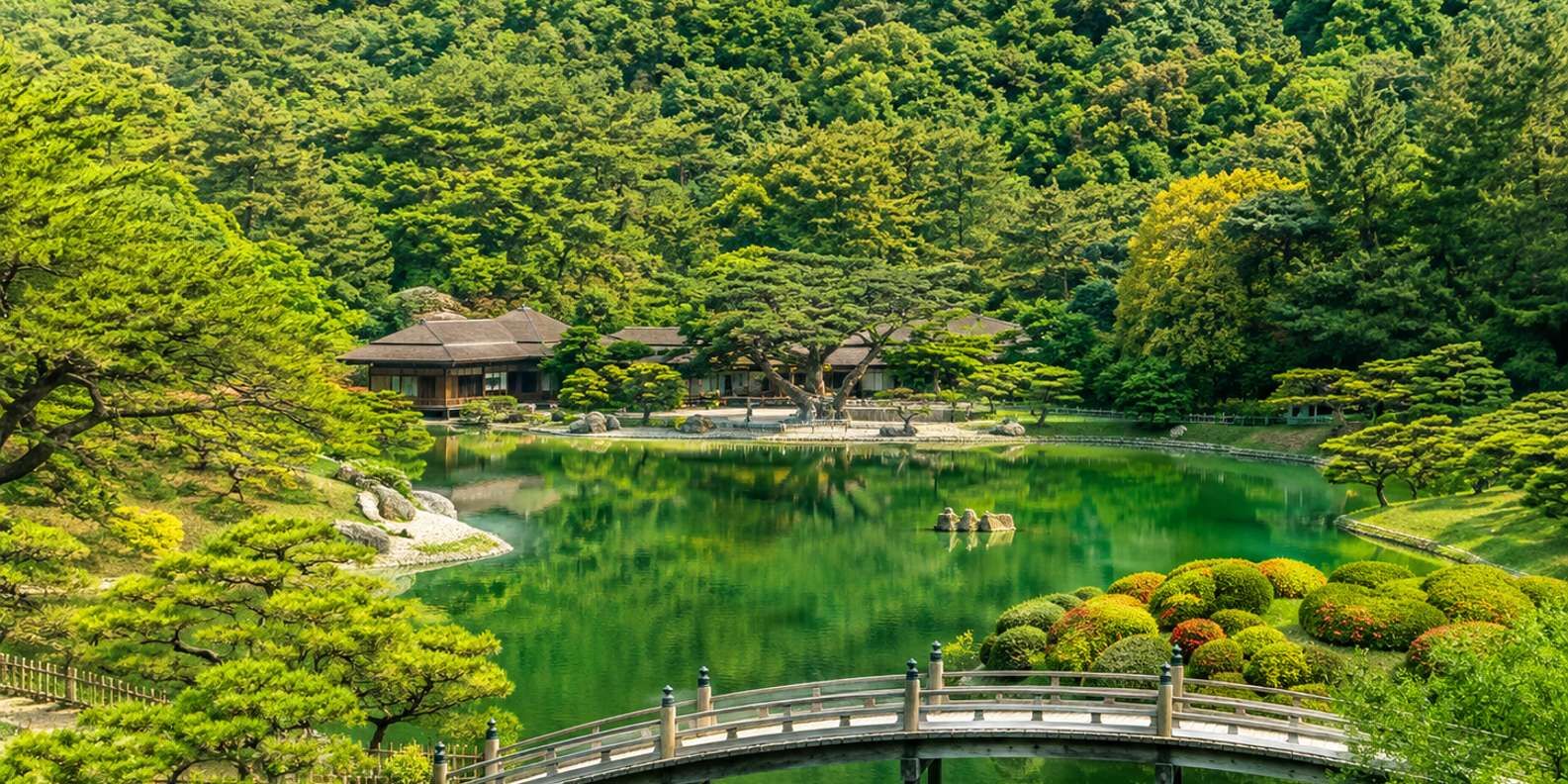 [즉시확정] 리쓰린정원 · 다마모공원 · 항구 프라이빗 워킹투어 (3시간) 상세 이미지 3