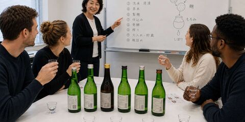 히로시마 투어 - 현지 가이드와 함께하는 사케 시음 체험 (1시간)