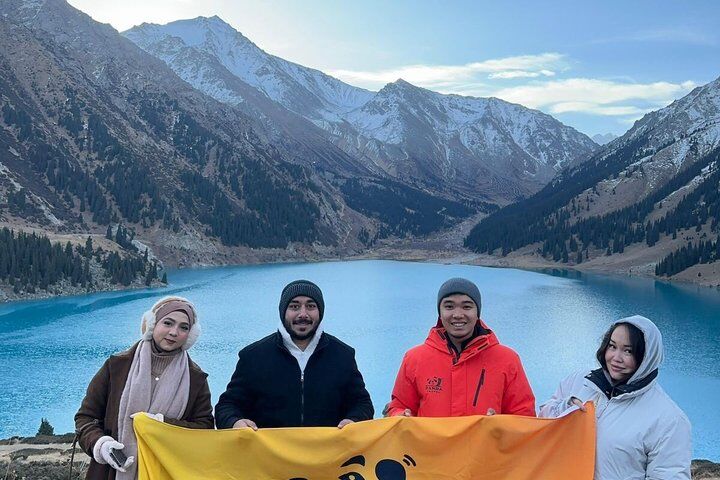 Big Almaty Lake 바로 호수로 이동합니다. No hiking-i