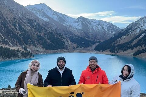 알마티 투어 - Big Almaty Lake 바로 호수로 이동합니다. No hiking