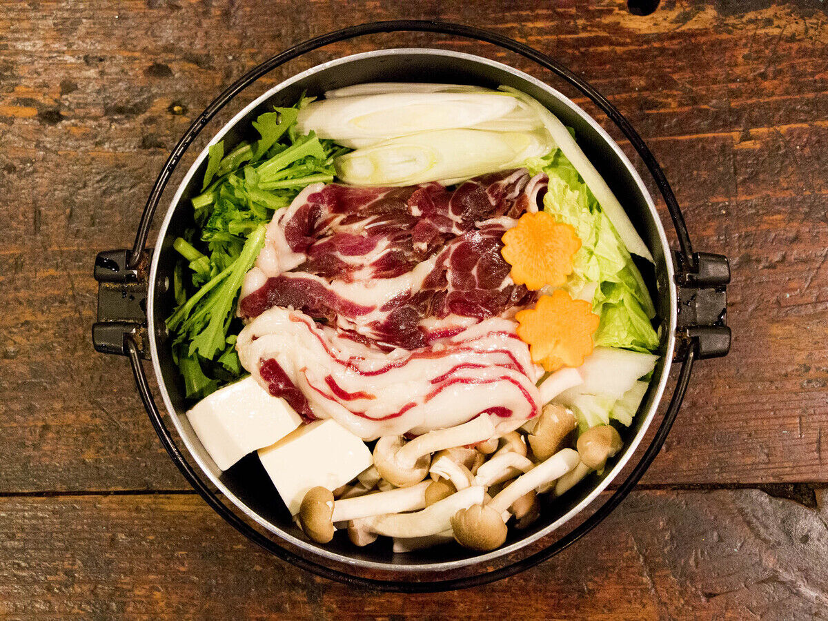 [야생육나베] 코메 토 서커스 시부야 파르코점 | 야생육 나베(불곰·멧돼지) 코스 상세 이미지 5