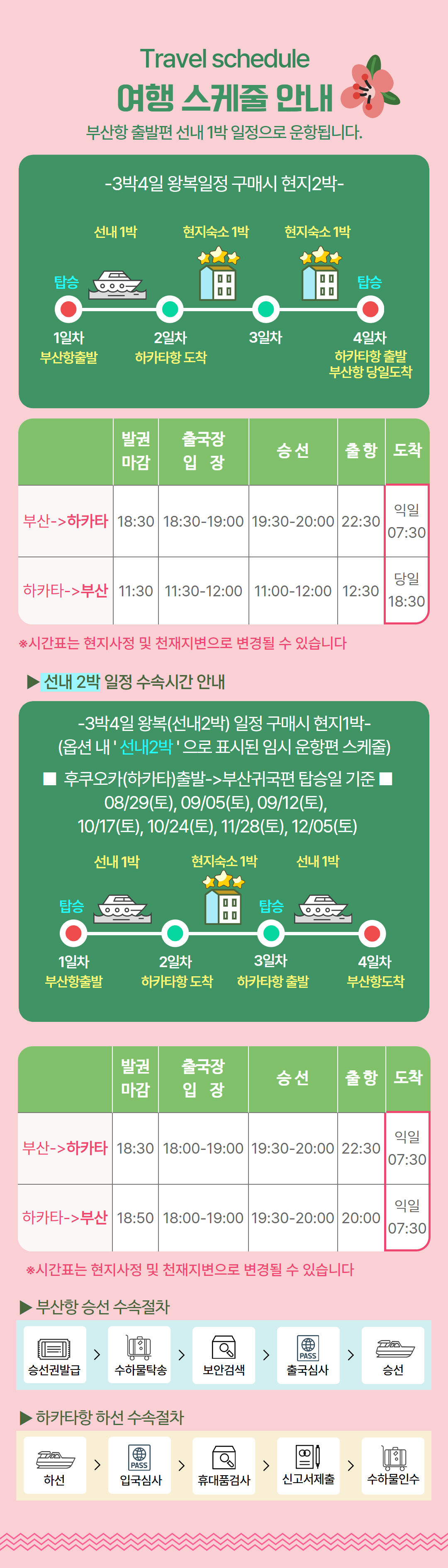 부산 일본 후쿠오카 규슈 뉴카멜리아 배편 (왕복/편도승선권) 상세 이미지 12