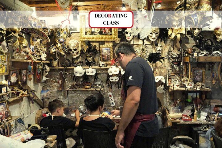 베네치아 카니발 마스크 수업 베네치아, 이탈리아