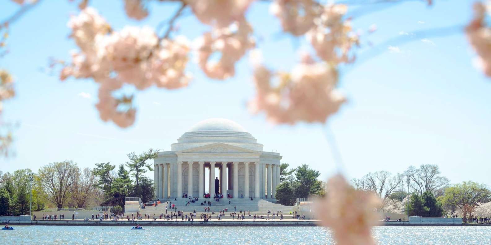 기념물 10곳 버스 투어 + 워싱턴 기념탑 입장 (3시간)