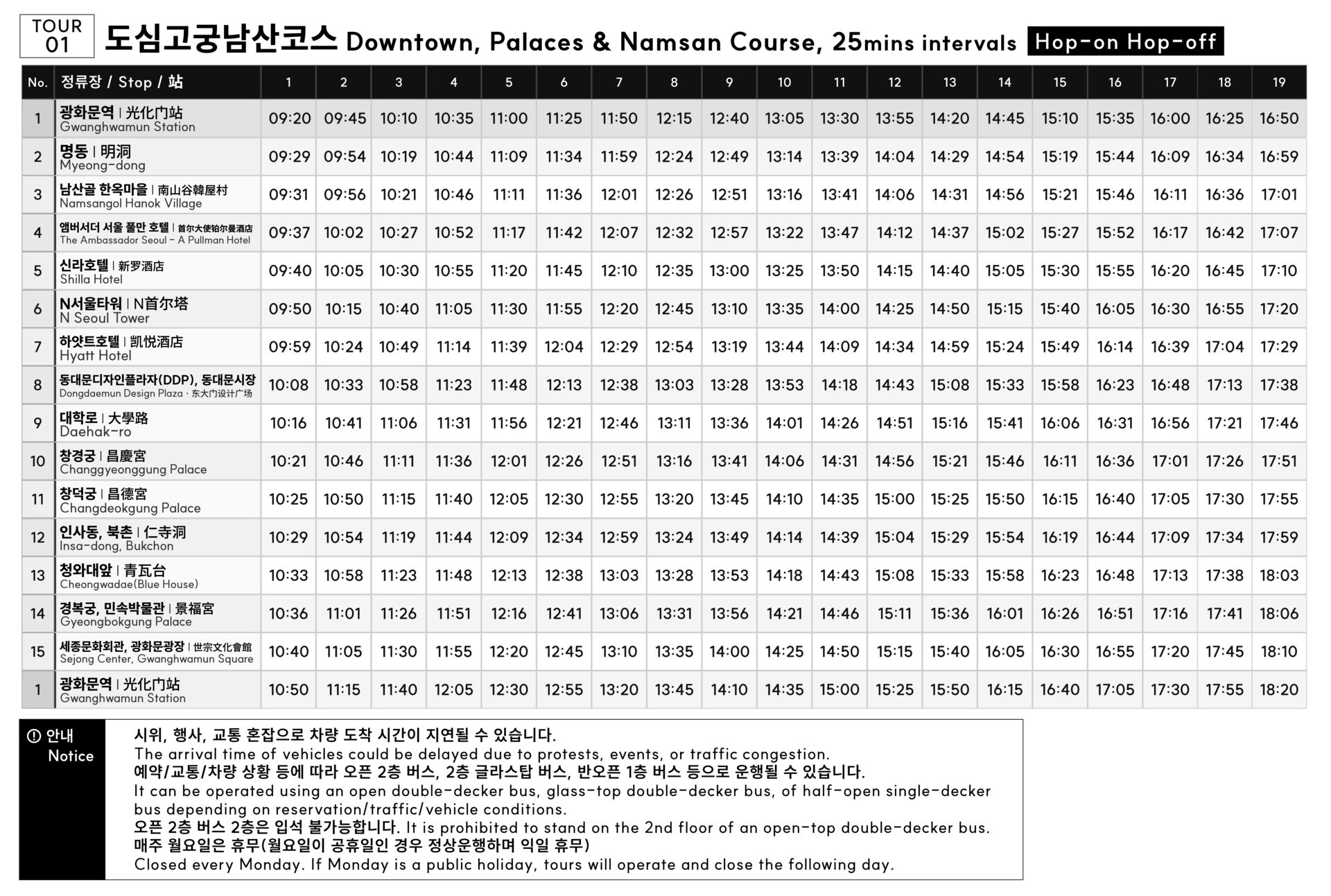 [키즈][서울/주간] 우리가족 서울나들이    서울시티투어 순환버스  상세 이미지 7