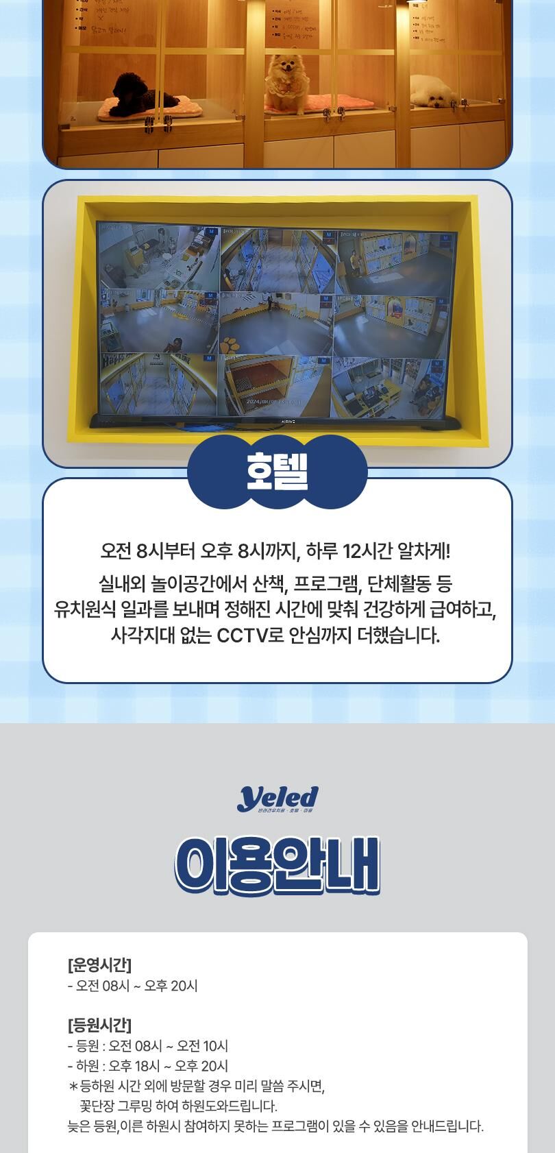 옐레드 더북한산점 애견유치원 애견호텔 이용권 상세 이미지 5