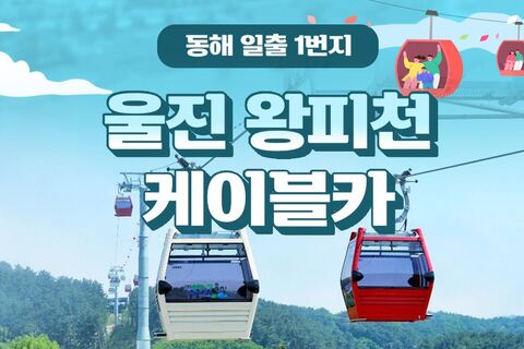울산 티켓·입장권 - [경북 울진] 왕피천 케이블카