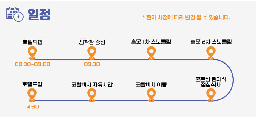 [나트랑] 한국인스텝 동행 스피드보트 3섬 호핑투어 (혼못 혼문 스노클링 코랄비치해변휴양) 상세 이미지 5
