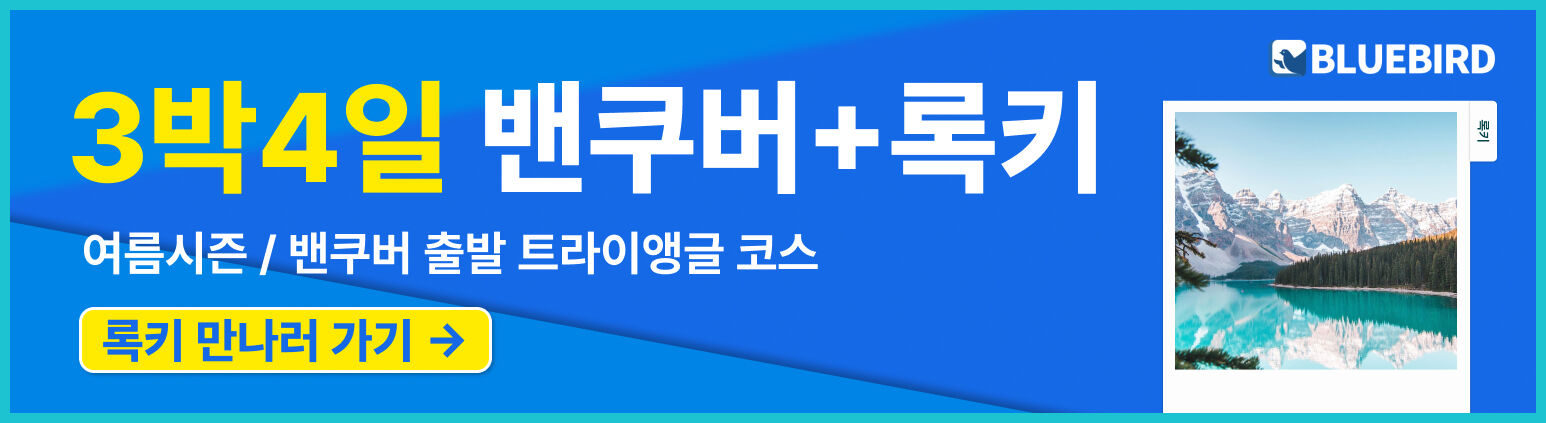 [4박5일/밴쿠버출발] 블루버드여행사 록키+빅토리아 (밴프숙박/하계시즌) 상세 이미지 11