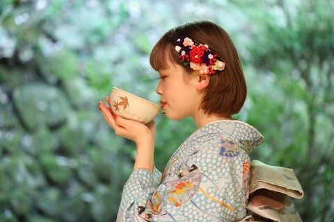 히로시마 체험·액티비티 - 미야지마(宮島)에서 체험하는 기모노와 다도
