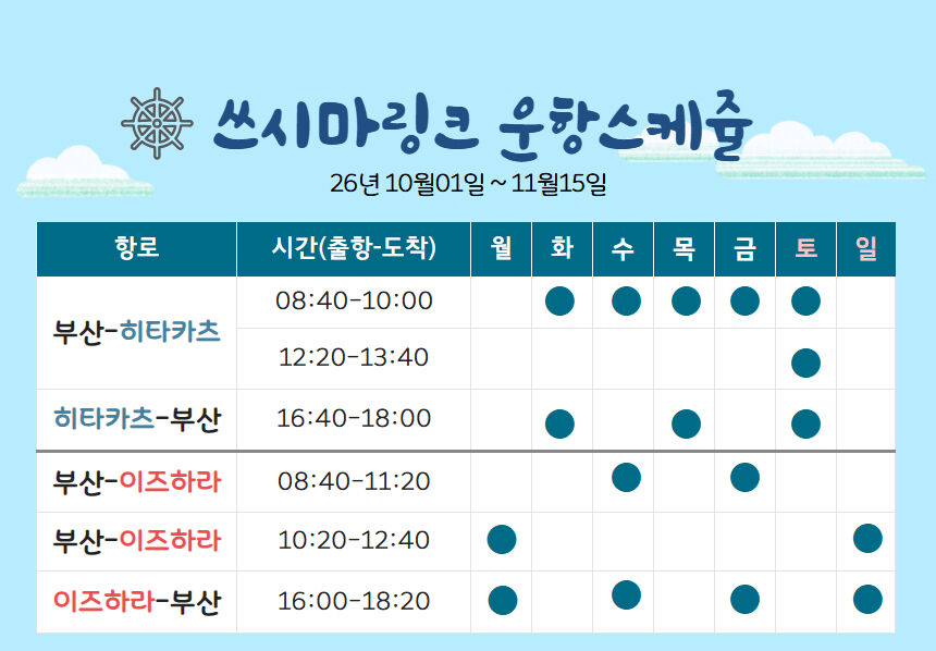대마도 배편 팬스타 쓰시마링크 부산출발 쓰시마 히타카츠 이즈하라 당일 1박2일 승선권 상세 이미지 6