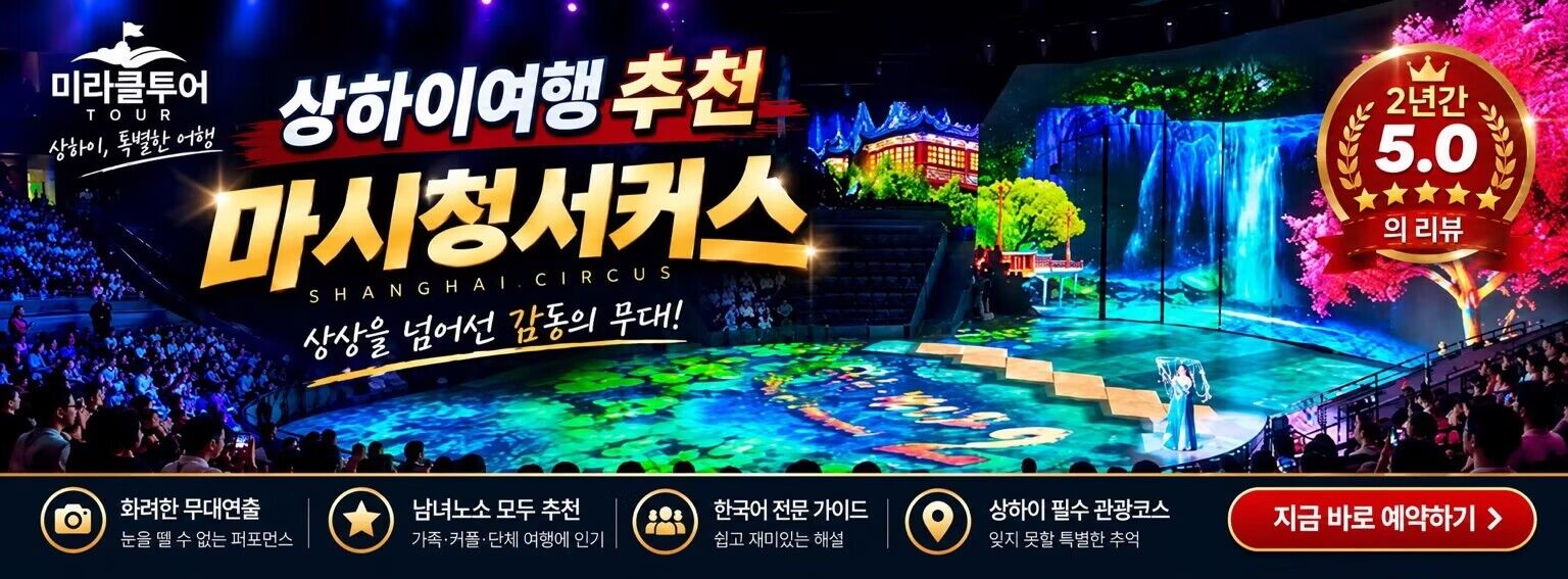 상하이송성가무쇼&상해송성천고송(한국어가이드안내및설명-옵션) 상세 이미지 5