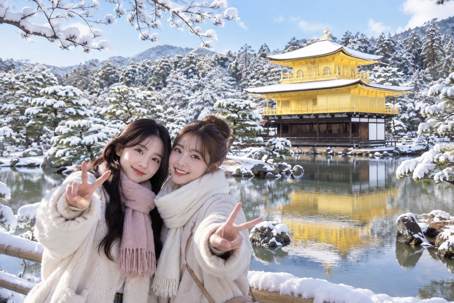 교토 출발 10시간 단독 차량 투어｜니조성·니시키시장·금각사·료안지·아라시야마