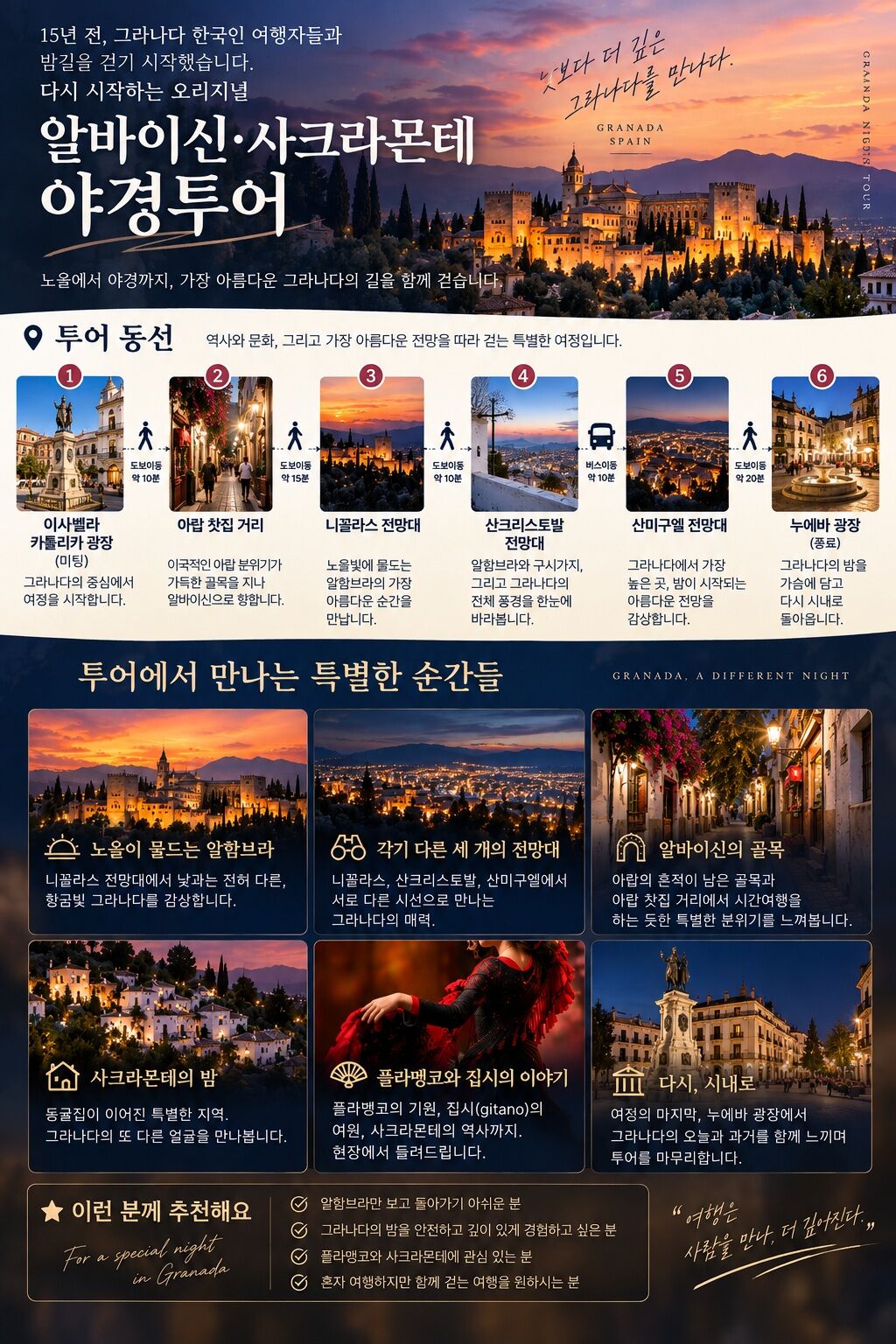 그라나다 알바이신/사크라몬테 야경투어.(오우영가이드) 상세 이미지 3