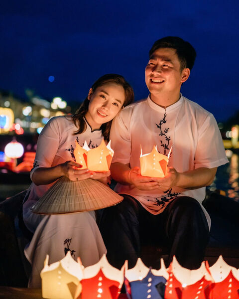 [다낭스냅] 호이안 아오자이 스냅 (호이안 왕복셔틀 포함, 헤어&메이크업, 가족사진) 상품 사진