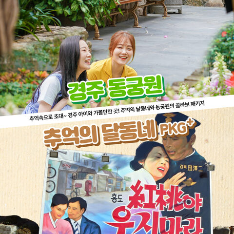 경주 티켓·입장권 - [경주] 경주가볼만한곳! 추억의달동네+동궁원 패키지
